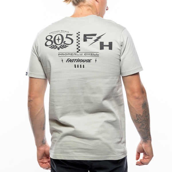 805 BOND SS TEE GRAY