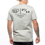805 BOND SS TEE GRAY