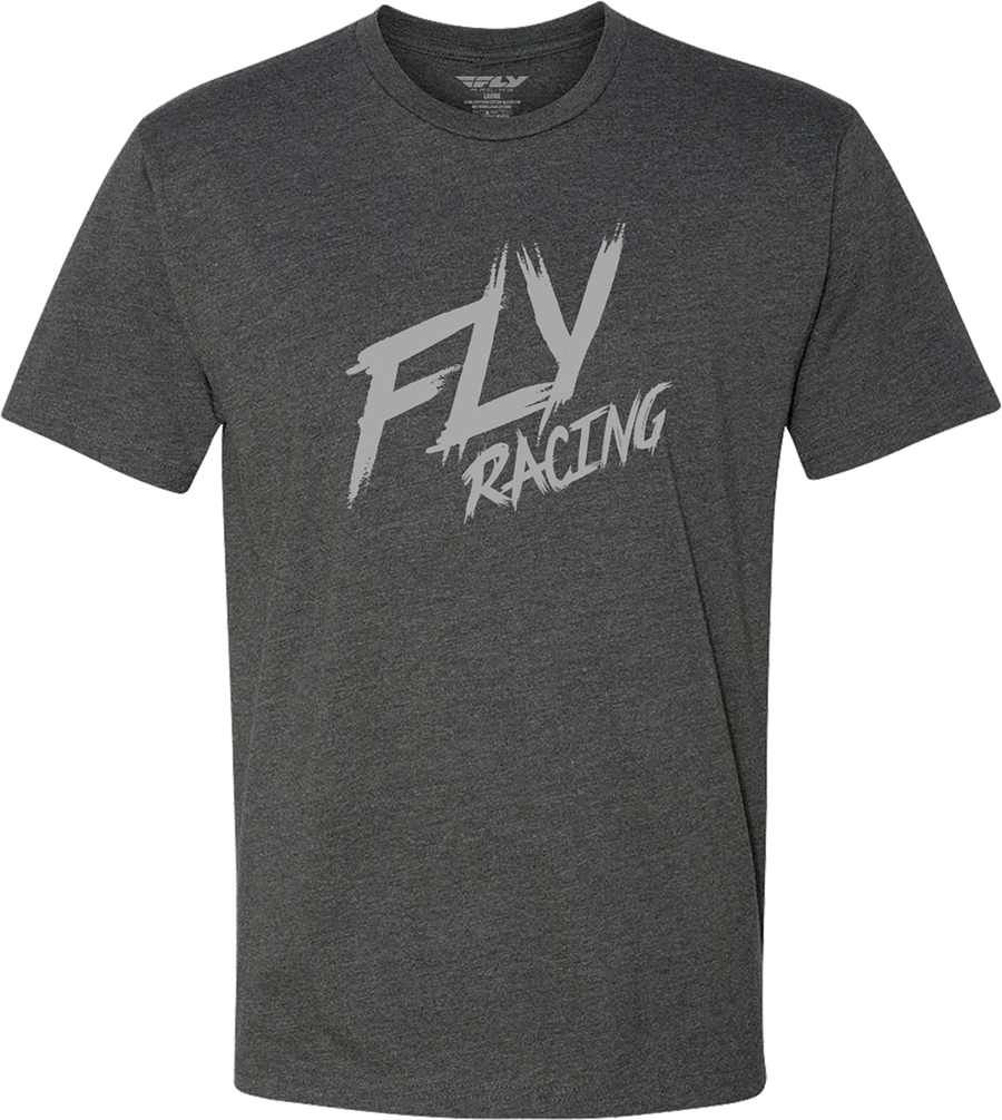 FLY BRAWL TEE CHARCOAL