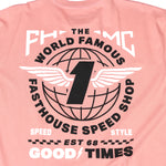 RENOWN SS TEE DUSTY PINK