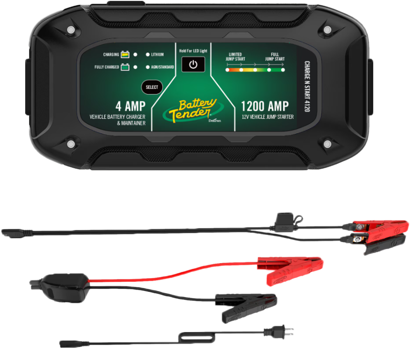 Charge N Start Battery Charger/Jump Starter