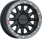 ALPHA WHEEL 4/156 BLK/GUNMETAL 15X7 (+10MM) | A14BG-57056+10
