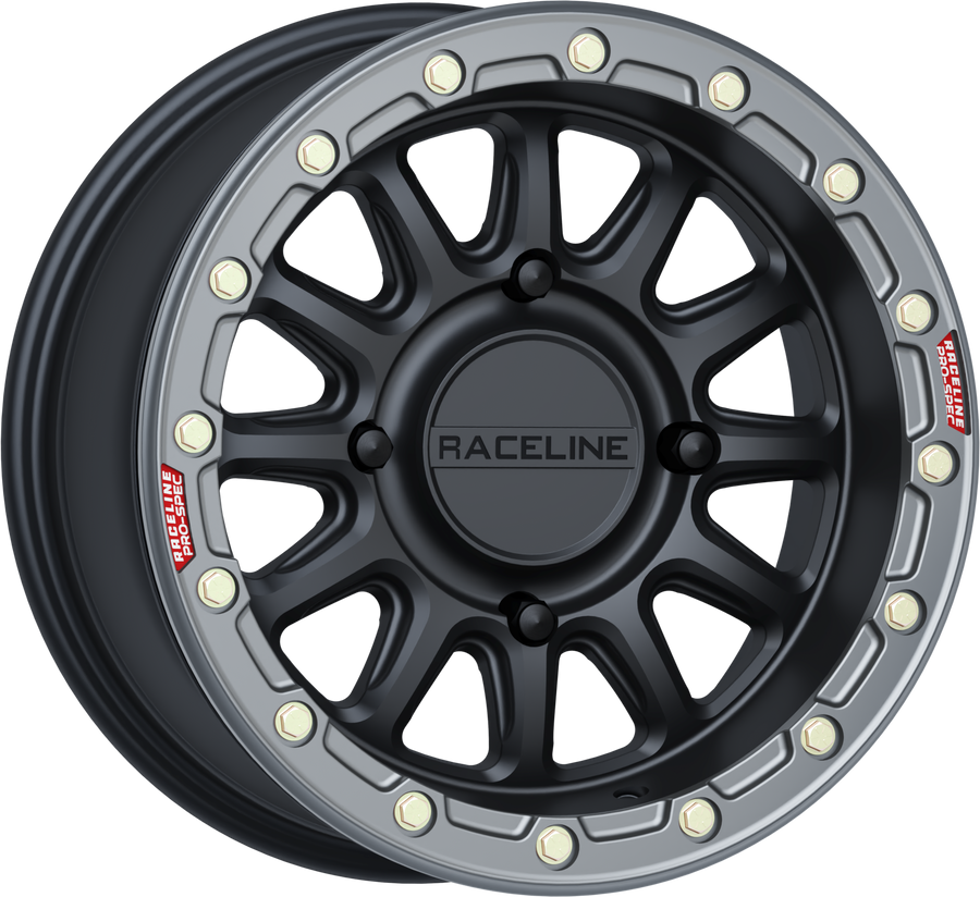 ALPHA WHEEL 4/156 BLK/GUNMETAL 15X7 (+10MM) | A14BG-57056+10