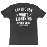 WHT LIGHTNING SS TEE BLK