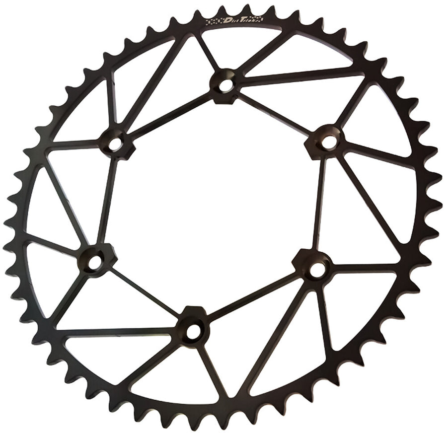 REAR SPROCKET CHROMOLY STL/ZIR 48T-520 BLK YAM | YZ-48-D-B