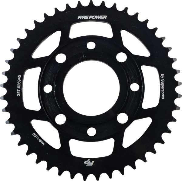 REAR SPROCKET STEEL 45T BLK