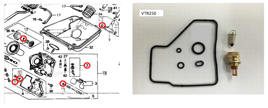 CARB REPAIR KIT (EA) | 18-5214