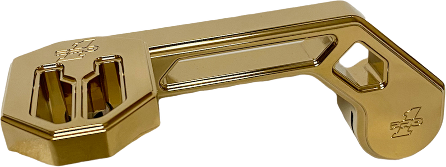 T-REX SHORTY SHIFTER ARM GOLD `14-22 TOURING | 500775TIN