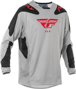 KINETIC SYM JERSEY LIGHT GREY/RED/BLACK SM | 378-420S