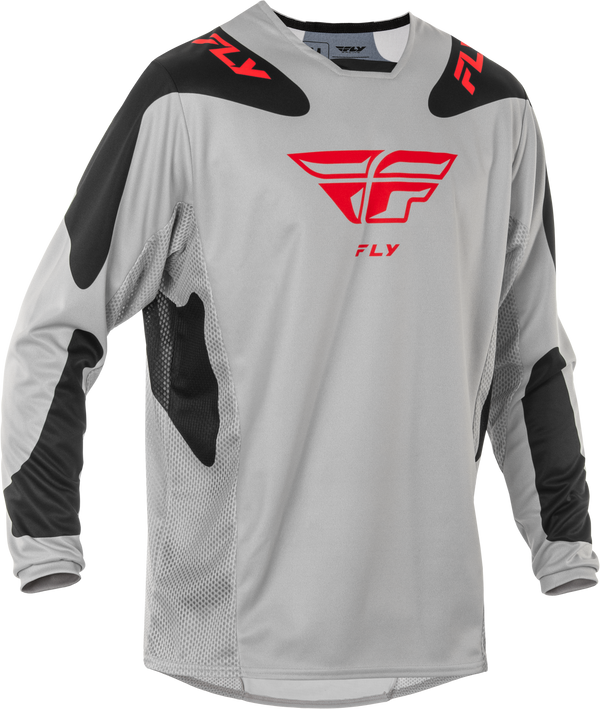 KINETIC SYM JERSEY LIGHT GREY/RED/BLACK SM | 378-420S