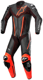 FUSION SUIT 1PC BLK RD FL