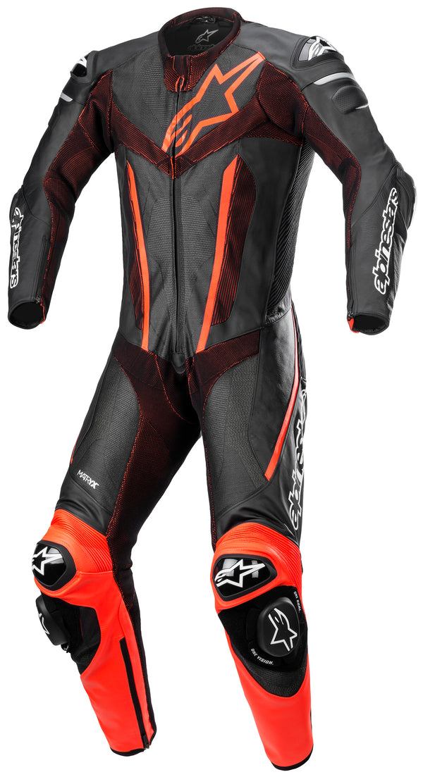 FUSION SUIT 1PC BLK RD FL