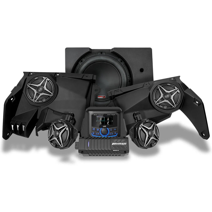 5 SPEAKER KIT W/ JVC CONTROLLER | X32-PHZ4A
