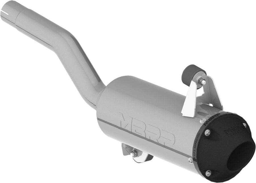 SINGLE SLIP-ON SYSTEM W/ 5" PERFORMANCE MUFFLER BLK TIP | AT-9209PT