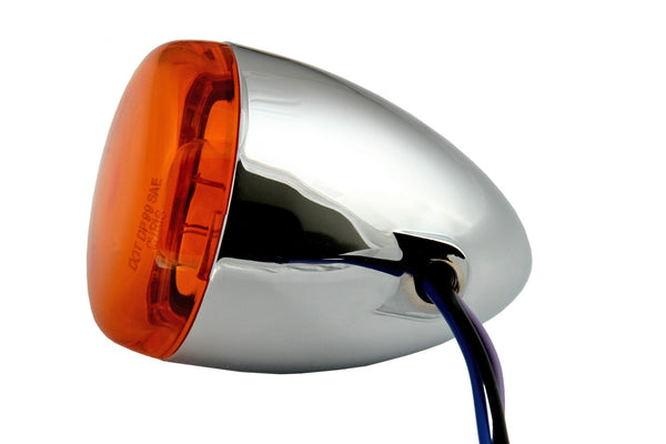 TURN SIGNAL BULLET STYLE AMBER