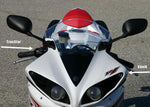 REPLACEMENT HANDLEBARS SILVER YAM