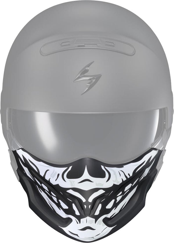 COVERT FACE MASK SKULL BLACK/WHITE | 52-546-18