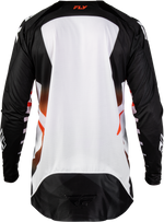 EVOLUTION DST BOLT JERSEY WHITE/BLACK/ORANGE
