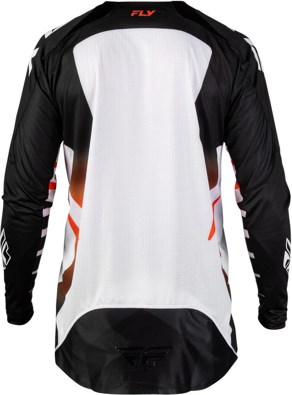 EVOLUTION DST BOLT JERSEY WHITE/BLACK/ORANGE