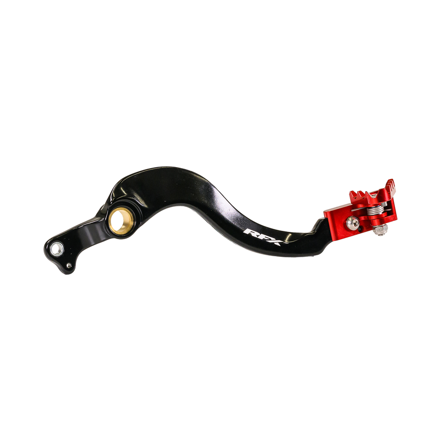 REAR BRAKE PEDAL RED FOLDING-TIP HON | FXRB 10200 99RD
