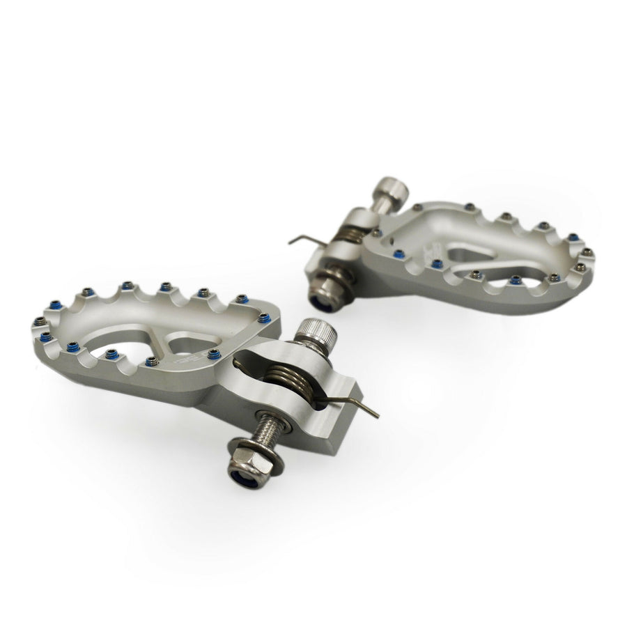 TRIALS FOOTPEGS SILVER GAS/BETA/SHERCO | FXFR 90200 99SV