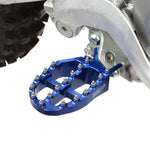 ALUMINUM FOOTPEGS BLUE