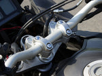 HANDLEBAR RISERS SILVER YAM