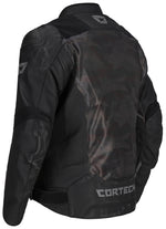 VADER LEATHER JKT BK/CAM