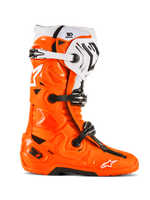 TECH 10 ENDURO BOOTS ORANGE FLUO/BLACK/WHITE 9 | 2010025-4512-9