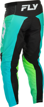 F 16 PANTS AQUA BLACK WHITE