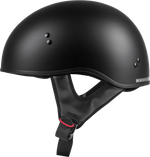 HH-45 HALF HELMET NAKED MATTE BLACK XS