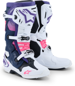 TECH 10 WHT/VIOLET/NVY BL/PNK FL 12 | 2010020-2780-12