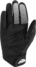 YOUTH F-16 GLOVES BLACK/WHITE Y3XS