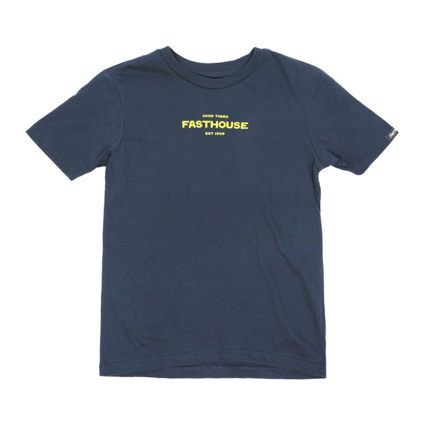 YTH ANCHOR SS TEE NAVY