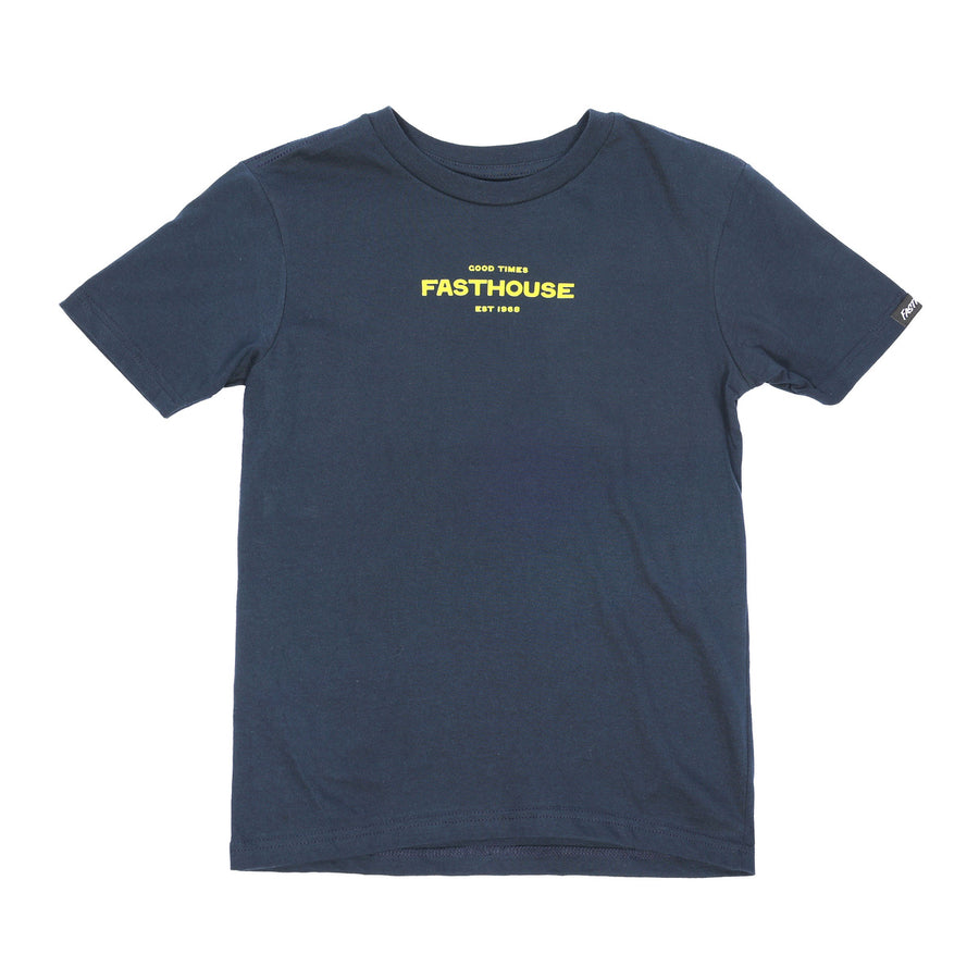 YTH ANCHOR SS TEE NAVY