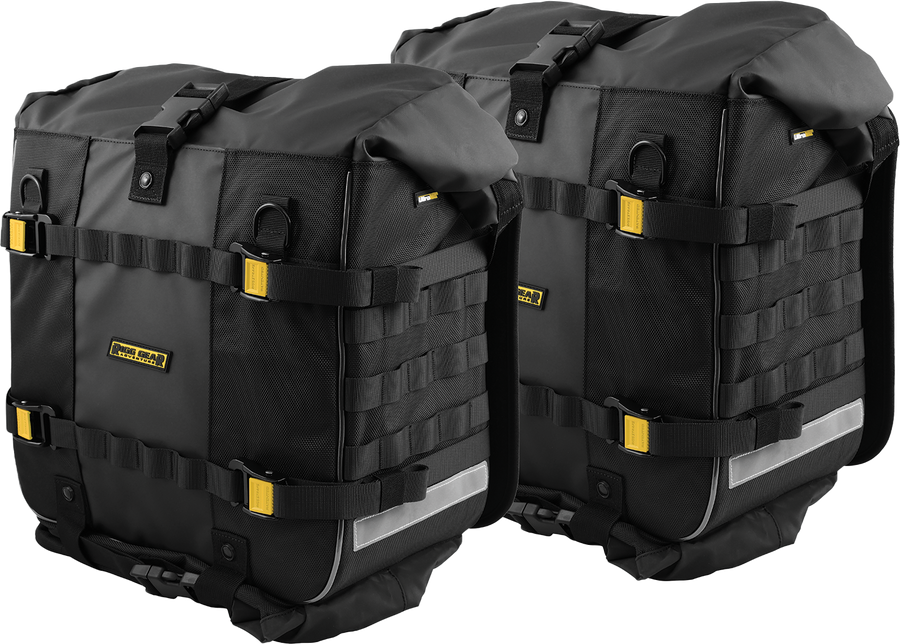 TRAILS END ADV SADDLEBAGS 25L PER BAG BLACK | RG-2050