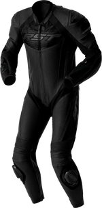 TRACTECH EVO D3O SUIT BLACK LEATHER