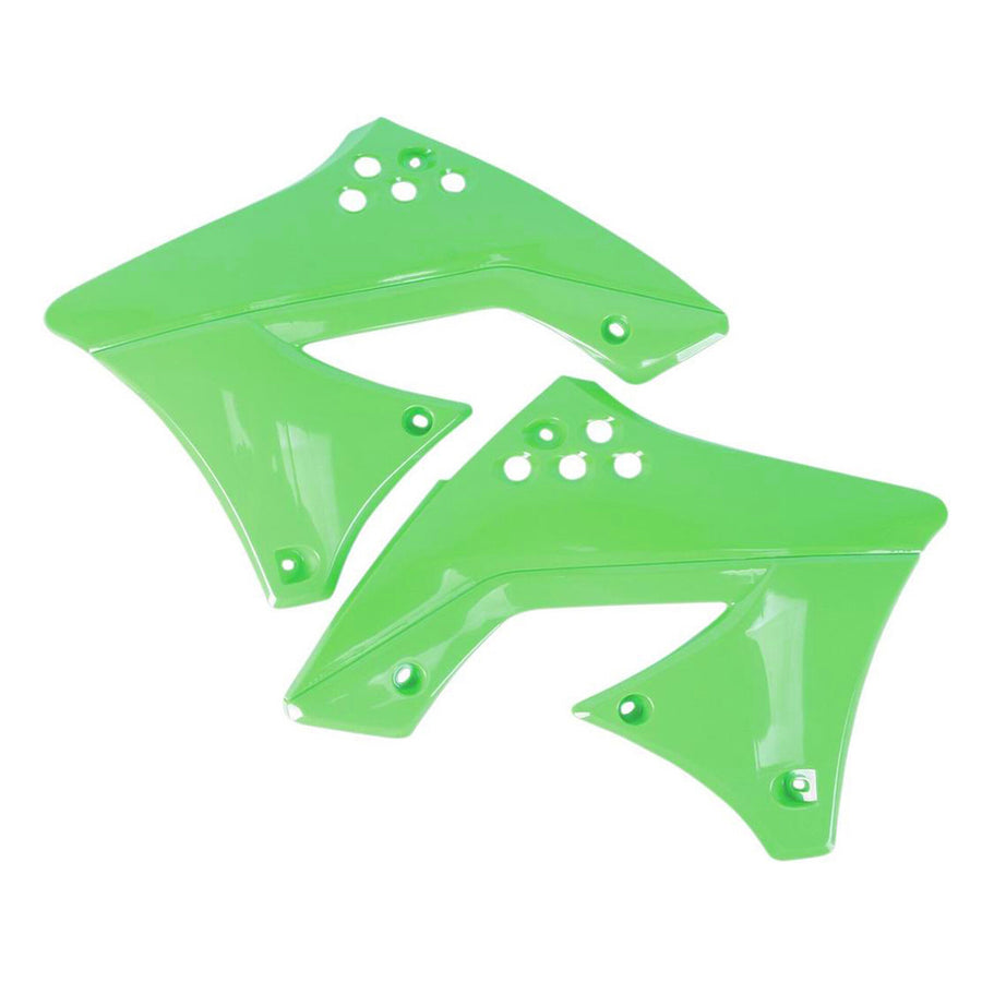 RADIATOR SCOOPS KLX110 GREEN | 8495400001