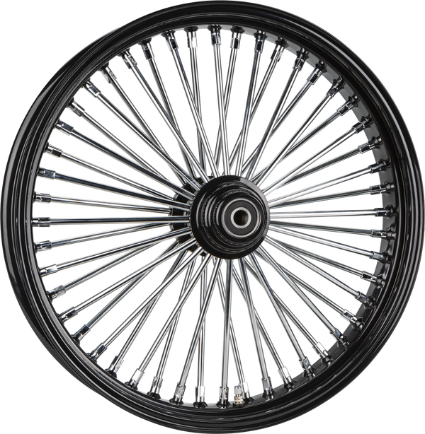 FR 48-SPK SD BLACK 23X3.5 WG-HUB 3/4" AXL 00 LTR