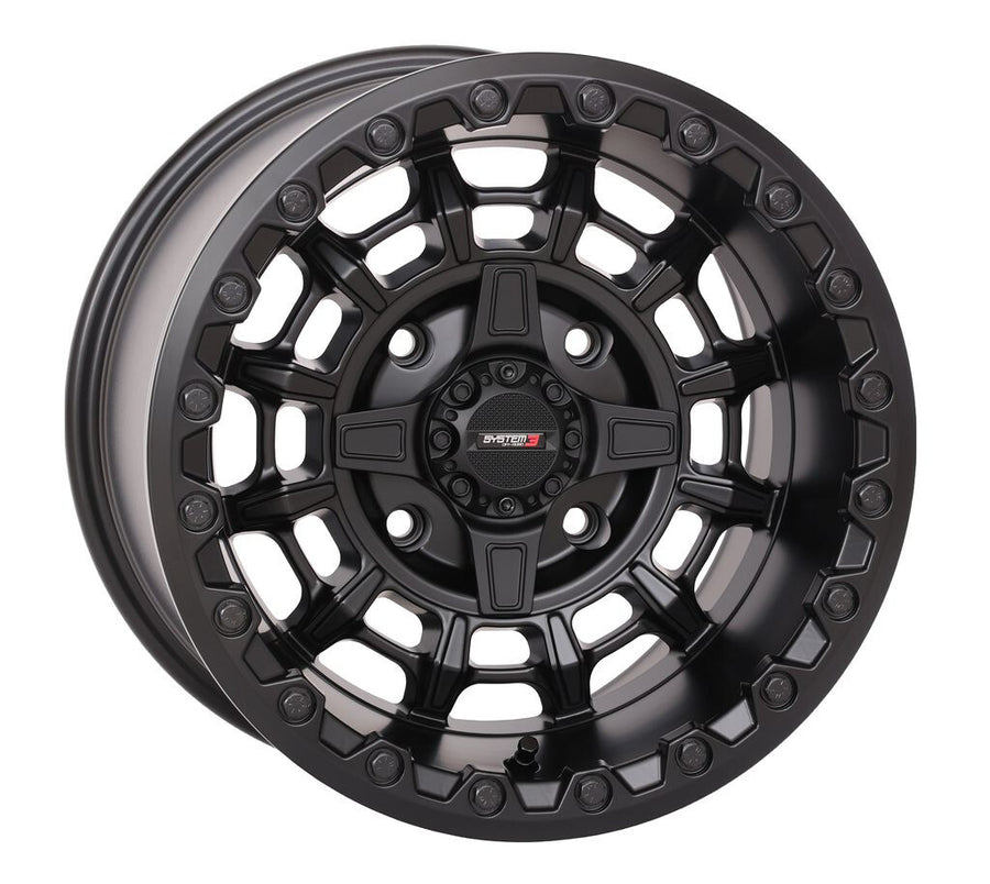 SB10 WHEEL 15X9 5+4 (+10MM) 4/137 & 4/156 MATTE BLACK