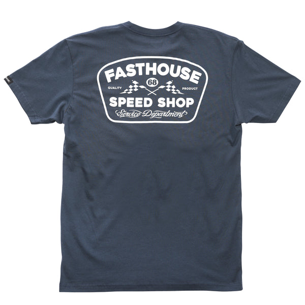 WEDGED TEE INDIGO