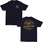 GOLD NUGGET TEE NAVY SM