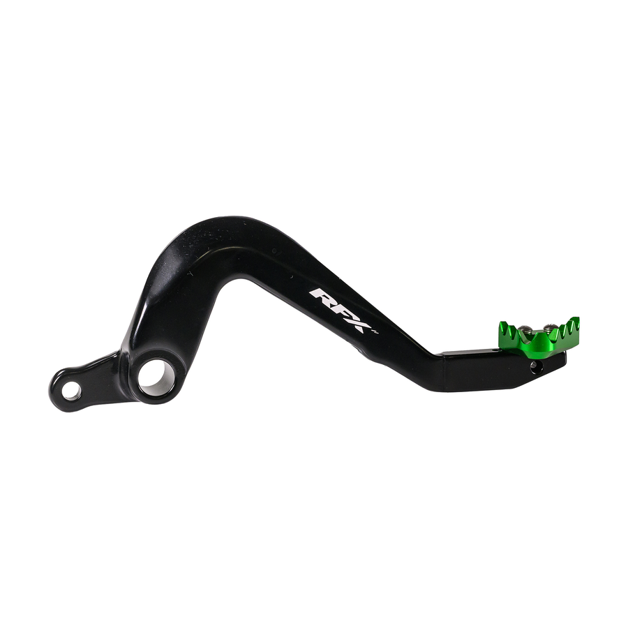 REAR BRAKE PEDAL GREEN SOLID-TIP KAW | FXRB 20301 99GN