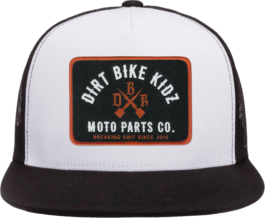 MP TRUCKER 2FIFTY SNAPBACK WHITE/BLACK | HAT-MPTRK-WHT-2FIFTY