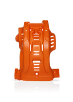 SKID PLATE ORANGE/WHITE