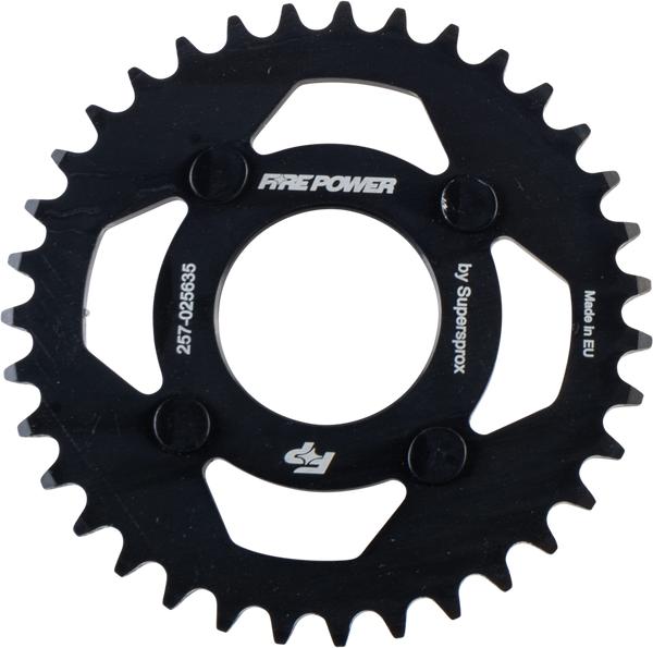 REAR SPROCKET STEEL 35T BLK