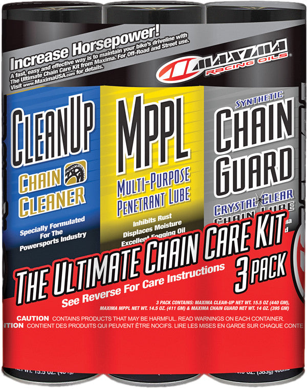ULTIMATE CHAIN GUARD CARE KIT 3/PK | 70-779203