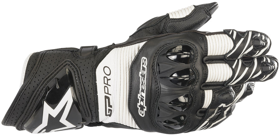 GP PRO RS3 GLOVE BLK WHT