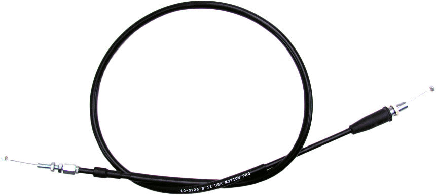 BLACK VINYL THROTTLE CABLE | 10-0126