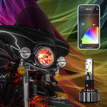 RGB H4 LED BULB KIT | XK045004-H4-M